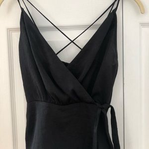 Express black tank top size xxs petite.